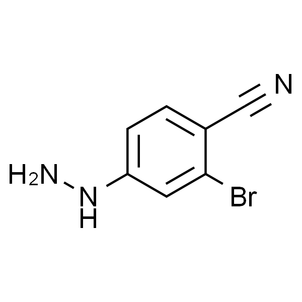 2-溴-4-肼基苯甲腈
