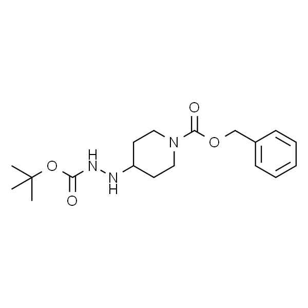 4-(2-(叔丁氧基羰基)肼基)哌啶-1-甲酸苄酯