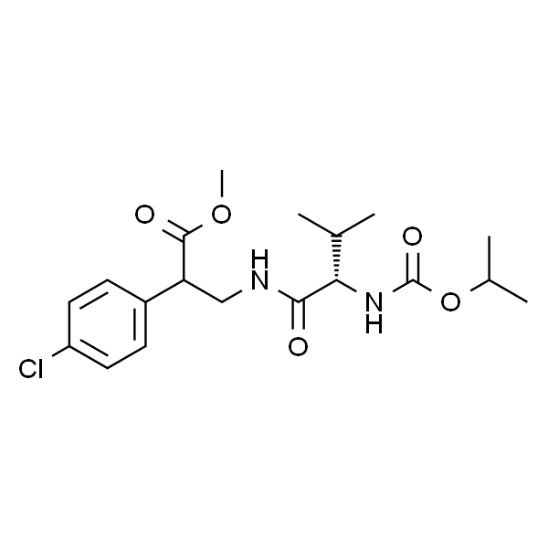 2-(4-氯苯基)-3-((S)-2-((异丙氧羰基)氨基)-3-甲基丁胺基)丙酸甲酯