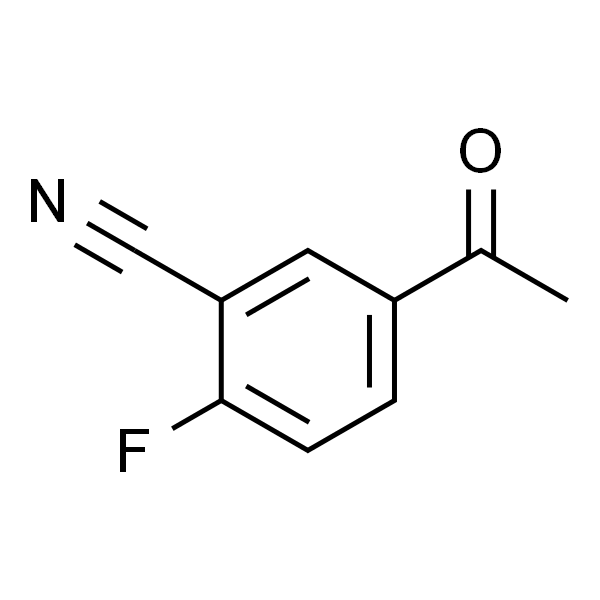 2-氟-5-乙酰基苯甲腈