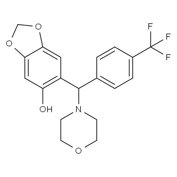 6-{吗啉-4-基[4-(三氟甲基)苯基]甲基}-1,3-二噁茚-5-醇