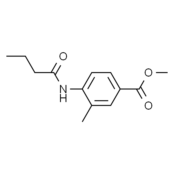 3-甲基-4-正丁酰胺基苯甲酸甲酯