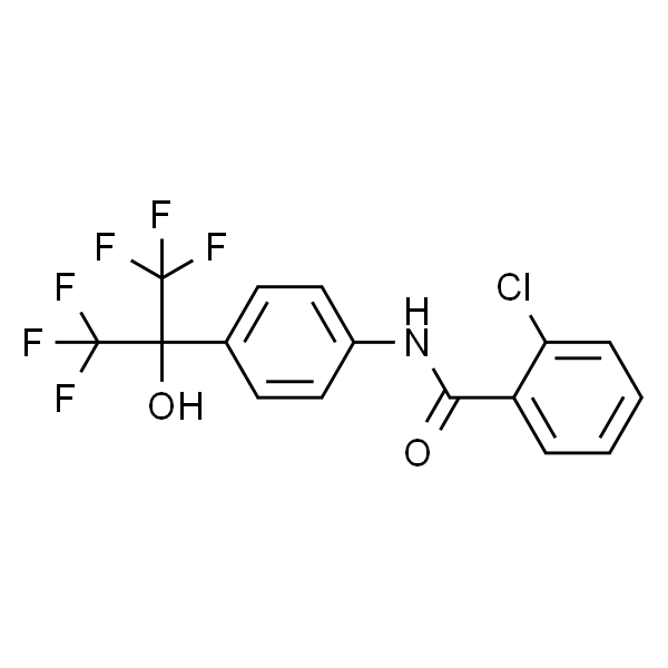 2-氯-N-(4-(1,1,1,3,3,3-六氟-2-羟基丙烷-2-基)苯基)苯甲酰胺