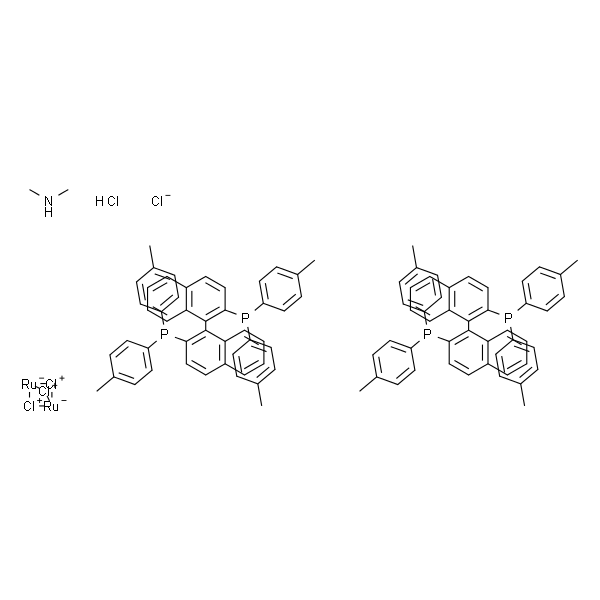 二甲铵二氯三(μ-氯)双[(S)-(-)-2,2''-双(二-对甲苯基膦)-1,1''-联萘基]二钌酸盐(II)