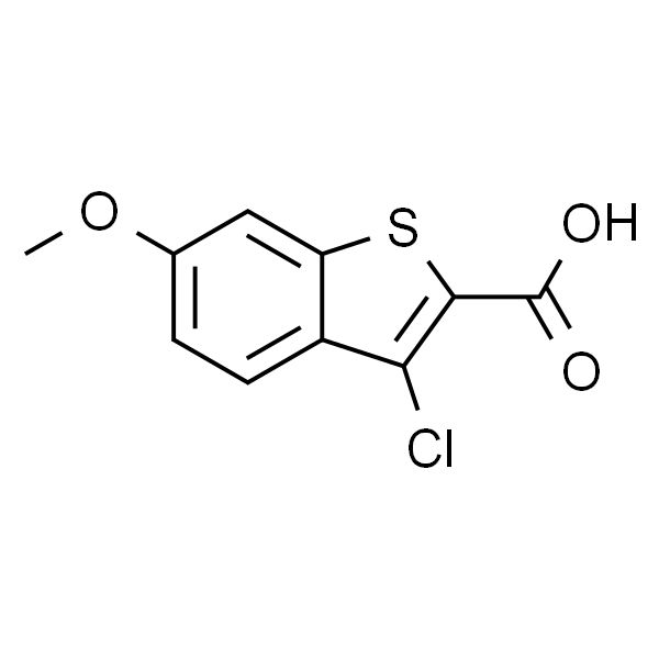 3-氯-6-甲氧基-苯并噻吩-2-羧酸