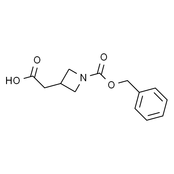 2-(1-((苄氧基)羰基)氮杂环丁烷-3-基)乙酸