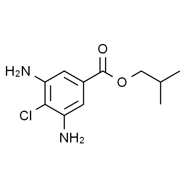 4-氯-3,5-二氨基苯甲酸异丁酯