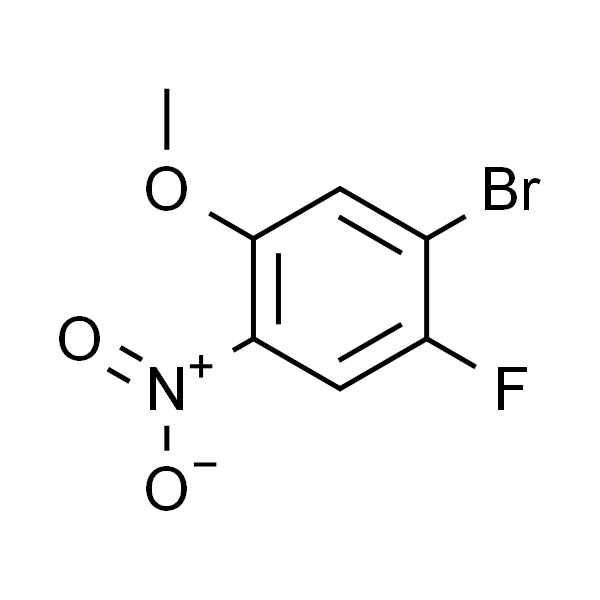 1-溴-2-氟-4-硝基-5-甲氧基苯