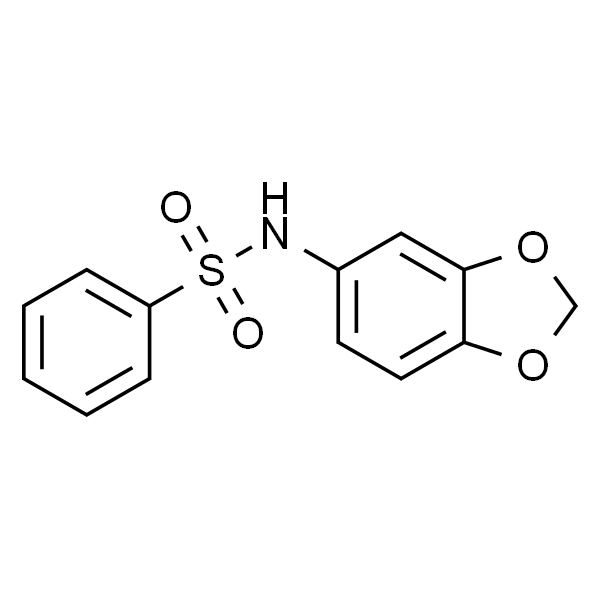 N-(苯并[d][1,3]二噁茂-5-基)苯磺酰胺