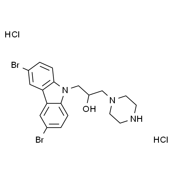 1-(3,6-二溴-9H-咔唑-9-基)-3-(哌嗪-1-基)丙-2-醇