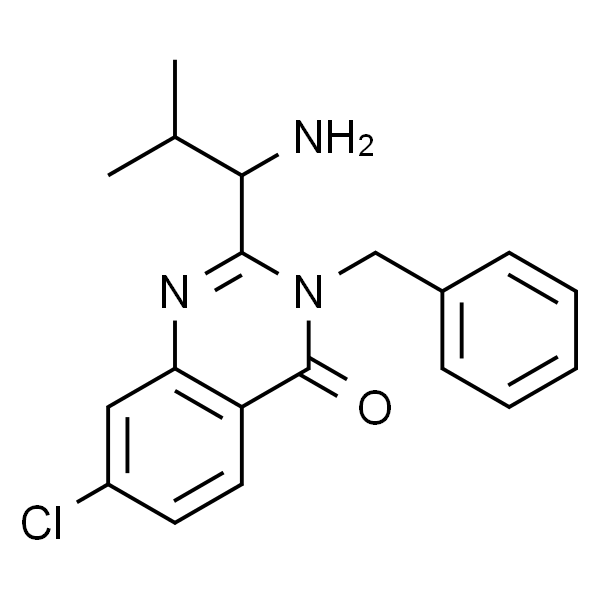 2-(1-氨基-2-甲基丙基)-3-苄基-7-氯喹唑啉-4(3H)-酮