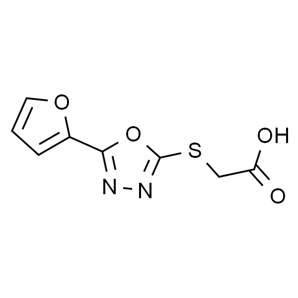 2-{[5-(呋喃-2-基)-1,3,4-噁二唑-2-基]硫基}乙酸