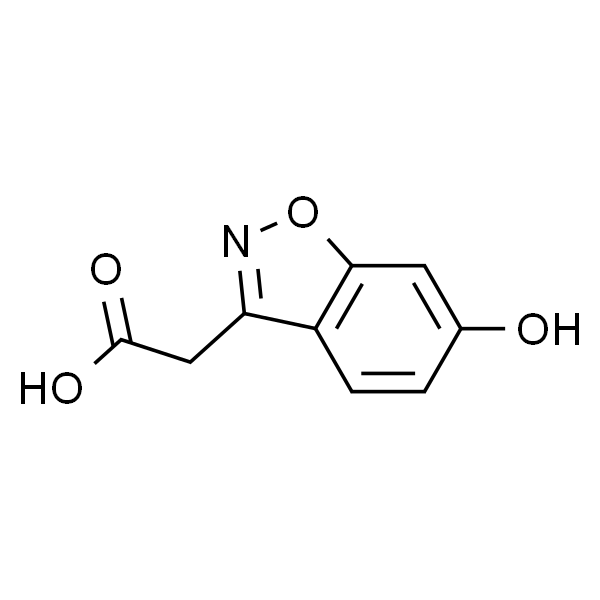 2-(6-羟基-1,2-苯并异噁唑-3-基)乙酸