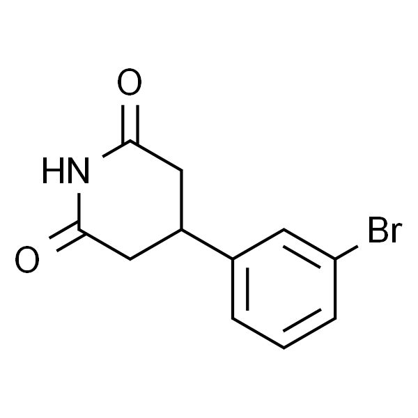 4-(3-溴苯基)哌啶-2,6-二酮