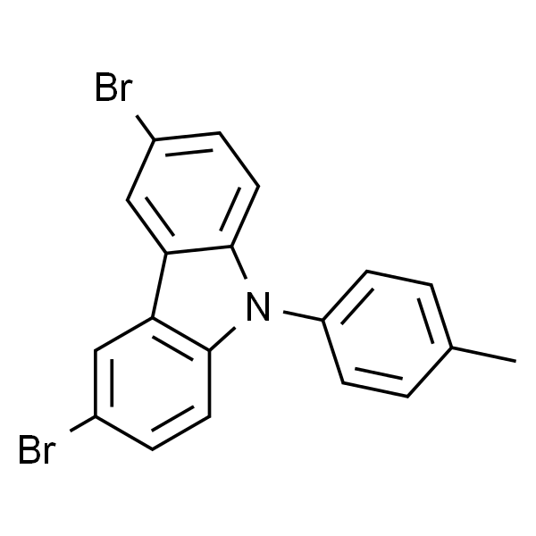 3,6-二溴-9-(4-甲基苯基)-9H-咔唑
