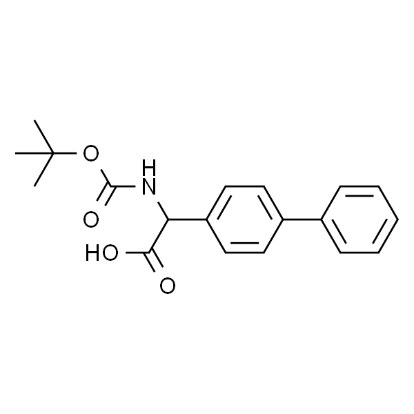 2-(4-联苯基)-2-(boc-氨基)乙酸