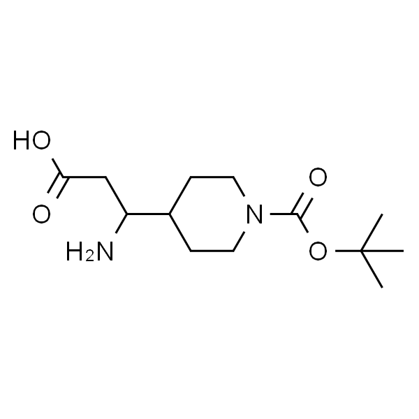 3-氨基-3-(1-Boc-4-哌啶基)丙酸