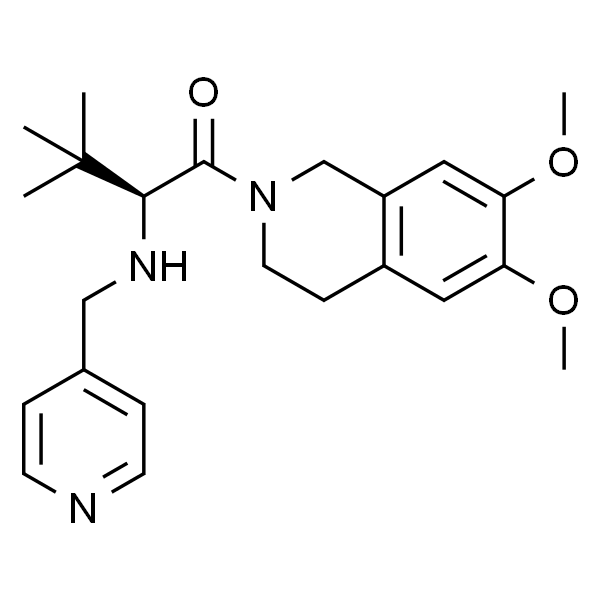 (2S)-2-(4-吡啶甲基氨基)-1-(6,7-二甲氧基-1,2,3,4-四氢异喹啉-2-基)-3,3-二甲基丁烷-1-酮