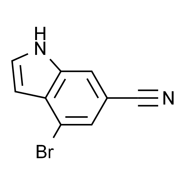 4-溴-1H-吲哚-6-甲腈