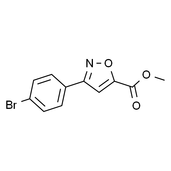 3-(4-溴苯基)异恶唑-5-甲酸甲酯