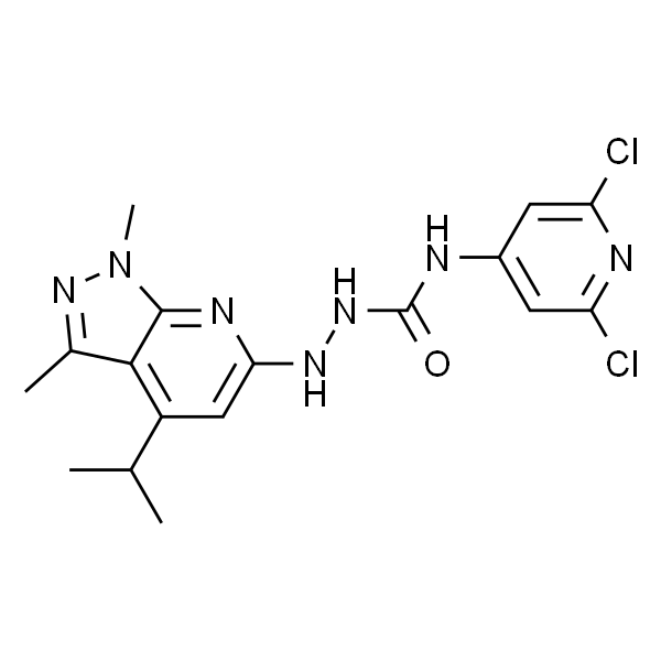 N-(2,6-二氯吡啶-4-基)-2-(4-异丙基-1,3-二甲基-1H-吡唑并[3,4-b]吡啶-6-基)氨基甲酰肼