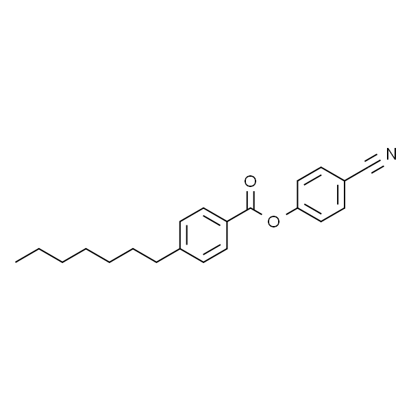 4-庚基苯甲酸-4-氰基苯基酯