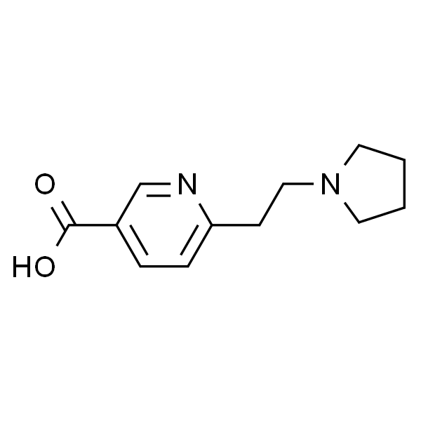 6-(2-(吡咯烷基-1-基)乙基)烟酸