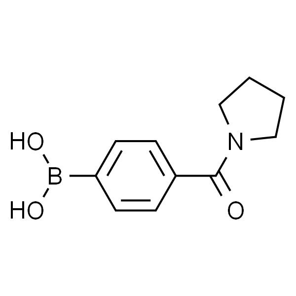 4-[(1-吡咯烷基)羰基]苯基硼酸 (含不定量的酸酐)