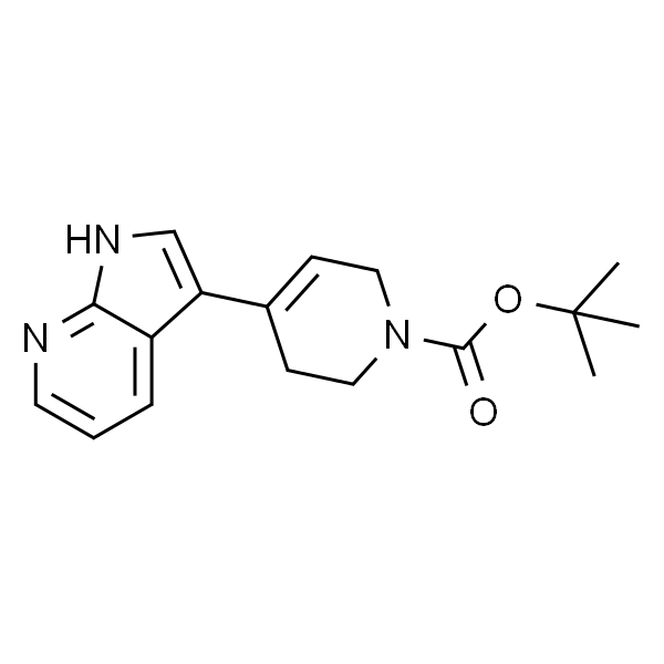 tert-butyl 4-(1H-pyrrolo[2,3-b]pyridin-3-yl)-5,6-dihydropyridine-1(2H)-carboxylate
