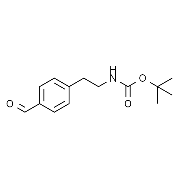 (4-甲酰基苯乙基)氨基甲酸叔丁酯