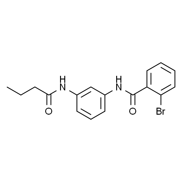 2-溴-N-(3-丁酰胺基苯基)苯甲酰胺