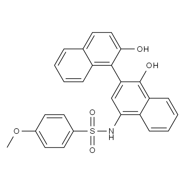 N-(1',2-二羟基-[1,2'-联萘]-4'-基)-4-甲氧基苯