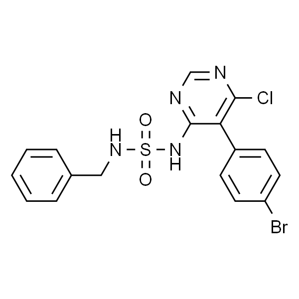 N-[5-(4-溴苯基)-6-氯-4-嘧啶基]-N''-(苯基甲基)磺酰胺