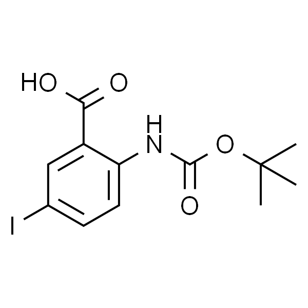 2-((叔丁氧羰基)氨基)-5-碘苯甲酸