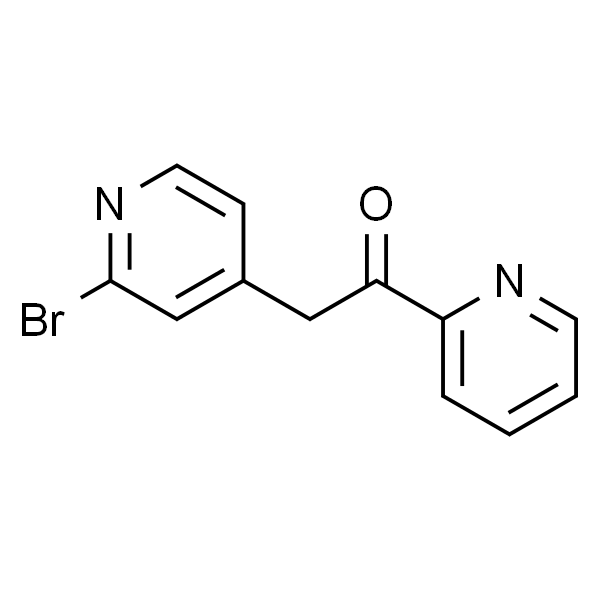 2-(2-溴吡啶-4-基)-1-(吡啶-2-基)乙酮