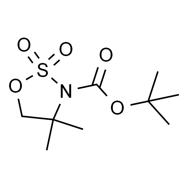 3-Boc-4,4-二甲基-2,2-二氧代-[1,2,3]氧杂噻唑
