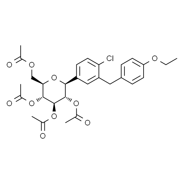 (1S)-1,5-脱水-1-C-[4-氯-3-[(4-乙氧基苯基)甲基]苯基]-D-山梨醇四乙酸酯