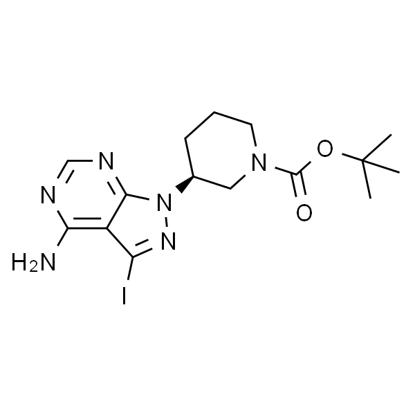 (S)-3-(4-氨基-3-碘-1H-吡唑并[3,4-d]嘧啶-1-基)哌啶-1-羧酸叔丁酯