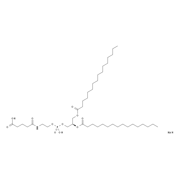 1,2-dipalmitoyl-sn-glycero-3-phosphoethanolamine-N-(glutaryl) (sodium salt)