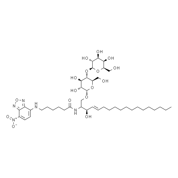 N-[6-[(7-nitro-2-1,3-benzoxadiazol-4-yl)amino]hexanoyl]-D-lactosyl-ß1-1''-sphingosine