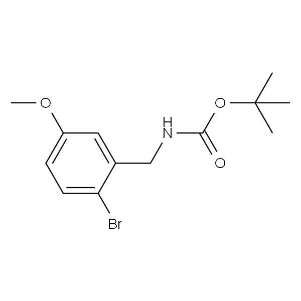 (2-溴-5-甲氧基苄基)氨基甲酸叔丁酯