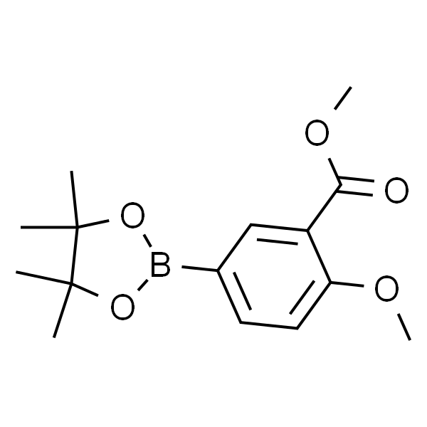 2-甲氧基-5-(4,4,5,5-四甲基-1,3,2-二氧硼烷-2-基)苯甲酸甲酯