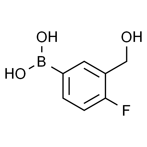 4-氟-3-(羟甲基)苯硼酸 (含不同量的酸酐)
