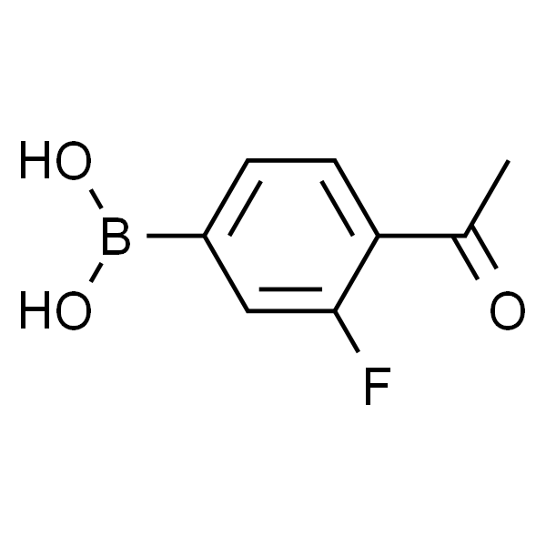 4-乙酰基-3-氟苯硼酸