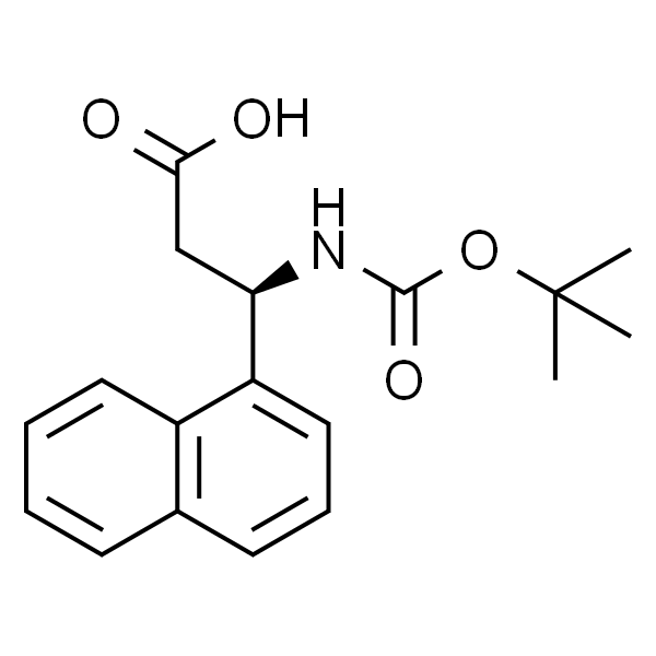 (R)-3-((叔丁氧羰基)氨基)-3-(萘-1-基)丙酸