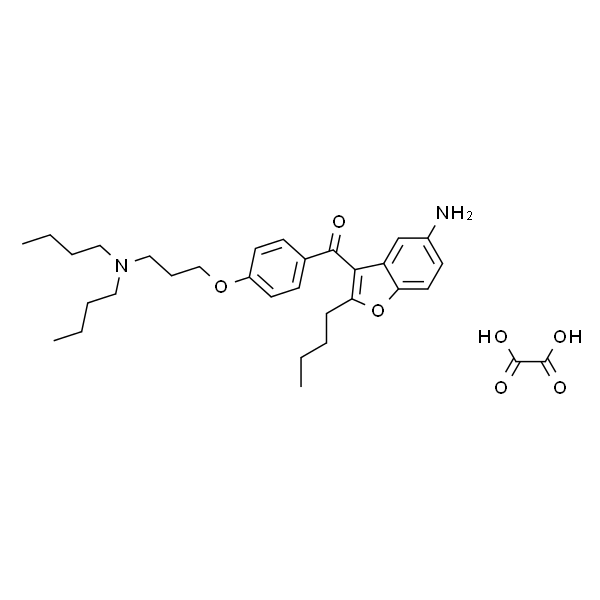 (5-氨基-2-丁基-3-苯并呋喃基)[4-[3-(二丁基氨基)丙氧基]苯基]甲酮二草酸盐