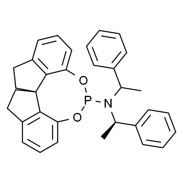 (11aS)-(-)-10,11,12,13-四氢茚并[7,1-de:1'', 7''-fg][1,3,2]二氧磷-5-双[(R)-1-苯乙基]胺