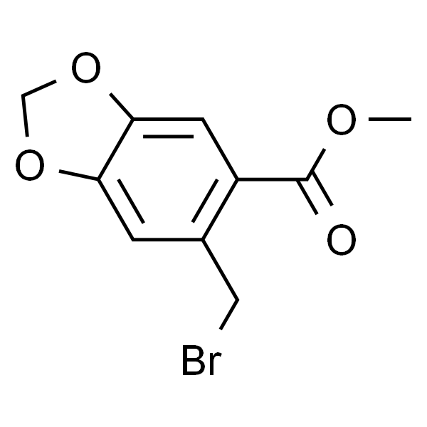 6-(溴甲基)苯并[d][1,3]二氧杂环戊烯-5-羧酸甲酯