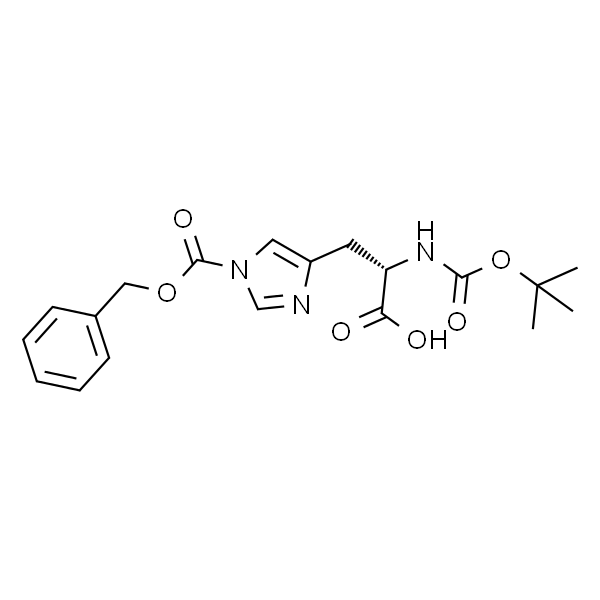 N-(叔丁氧基羰基)-N'(苄氧羰基)-L-组氨酸