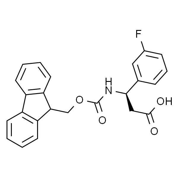 Fmoc-(R)-3-氨基-3-(3-氟苯基)-丙酸